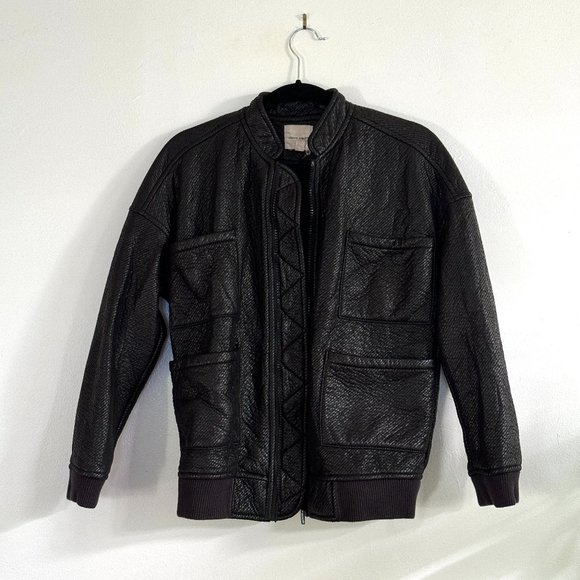 SILENCE + NOISE | Urban Outfitters Faux Leather Jacket - Picture 1 of 2